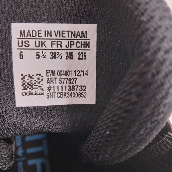 Adidas High-Top Lace up Sneakers Size 6 - Picture 15 of 16